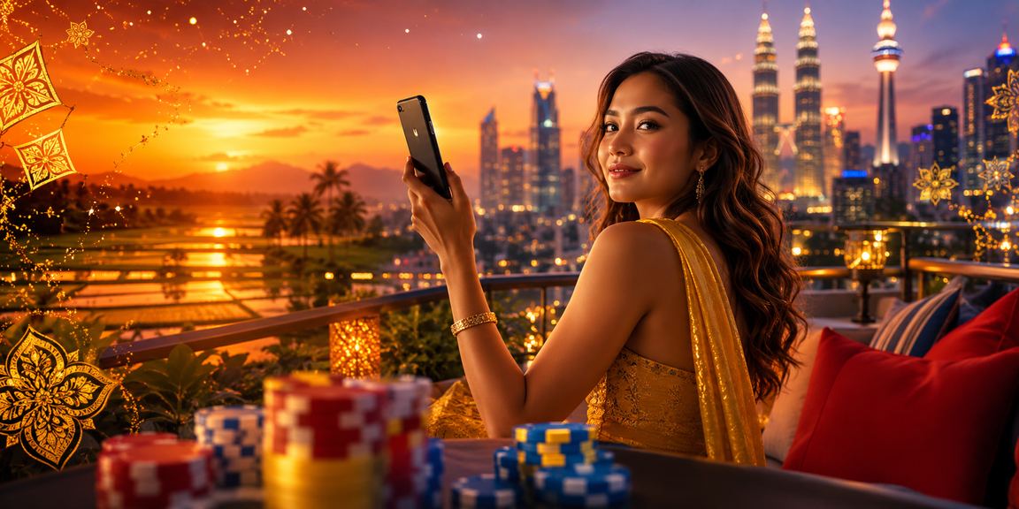 Pemain di Kedah menggunakan kasino mudah alih 447duit pada telefon pintar mereka