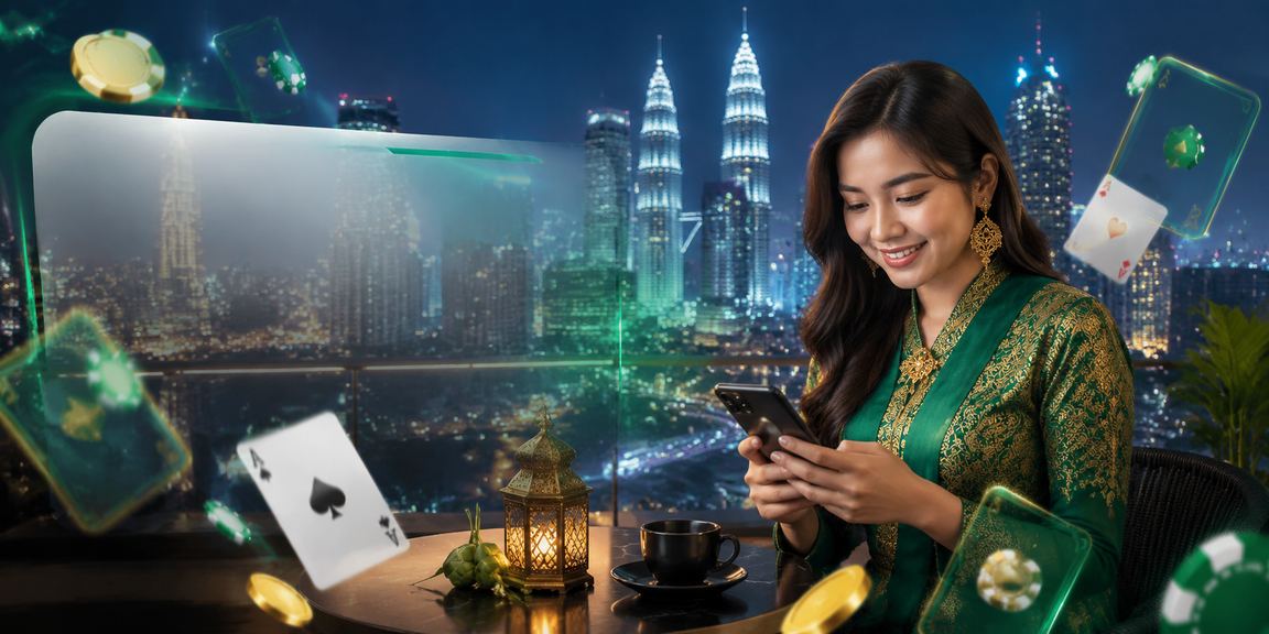 Permainan Poker dalam talian di 447duit semasa Hari Raya di Kuala Lumpur
