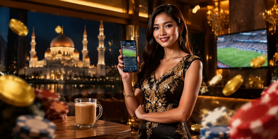 Pengguna Malaysia menggunakan aplikasi mudah alih 447duit dengan selesa di Putrajaya